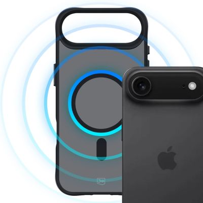 12. Etui 3mk Smoke MagCase na iPhone 17 Air - czarne półprzezroczyste