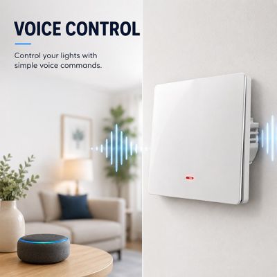 4. QOLTEC WŁĄCZNIK/WYŁĄCZNIK ŚWIATŁA | 1-KANAŁOWY | WI-FI | TIMER | TUYA | BIAŁY