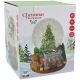 7. KULA ŚNIEŻNA LED Z MUZYKĄ 8 MELODII 16,5X13X12CM CHOINKA