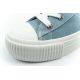 6. Lee buty damskie sportowe Isla trampki niebieskie platforma