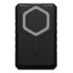 14. Powerbank UAG Rugged 10K - 10000 mAh z podstawką, ładowanie bezprzewodowe 10W, kompatybilny z MagSafe, kabel w zestawie (black/titanium)