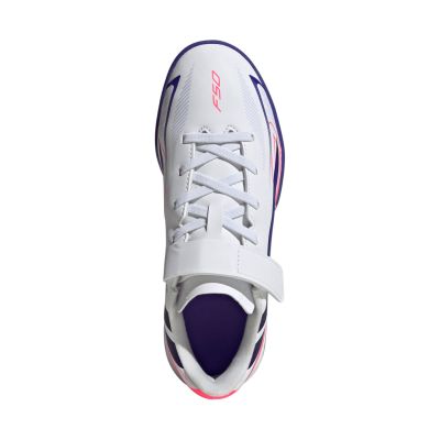 4. Buty piłkarskie dla dzieci adidas F50 Hyperfast Club Hook and Loop TF JKK1337