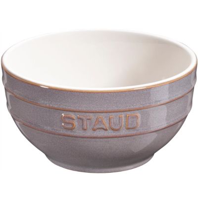7. Staub Ceramique puchar 700 ml Szary Okrągły