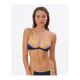 6. Biustonosz RIP CURL Melting Waves Fixed Tri granatowy