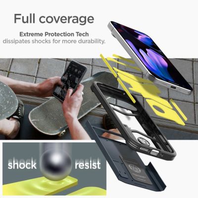 12. Etui Spigen Tough Armor na Google Pixel 9 Pro XL - grafitowe