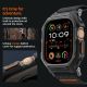 10. Etui z paskiem Spigen Lite Fit Pro na Apple Watch Ultra 1 / 2 (49 mm) - czarny mat
