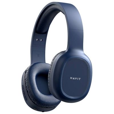 11. Słuchawki bezprzewodowe nauszne Havit H2590BT Pro (niebieski)