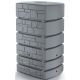 ZBIORNIK POJEMNIK NA WODĘ DESZCZÓWKĘ TOWER STONE 350L SMOOTH GRAY