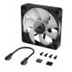 3. Corsair iCUE LINK RX120 RGB Wentylator 12cm do obudowy Czarny