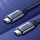 8. Kabel Ugreen US161 50751 USB-C 3.1 / USB-C 3.1 1.5m - szary