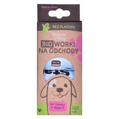 3. STARCH BAG - bioworki na odchody - 8 x 15 szt.