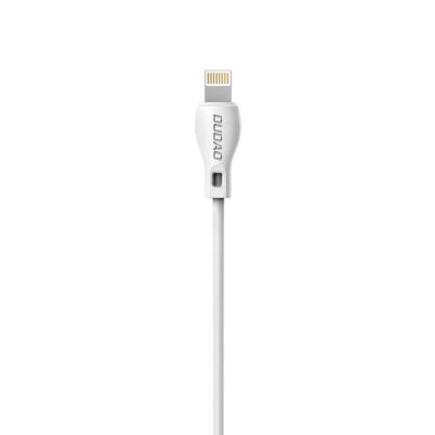 7. Dudao przewód kabel USB / Lightning 2.4A 1m biały (L4L 1m white)