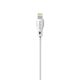 7. Dudao przewód kabel USB / Lightning 2.4A 1m biały (L4L 1m white)