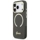 2. Etui Guess IML Script Metal MagSafe na iPhone 17 Pro Max - czarne