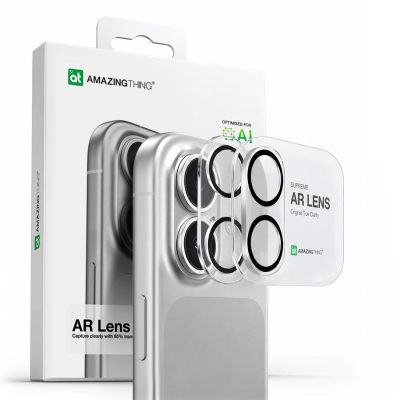 4. Szkło ochronne na wyspę aparatu AMAZINGTHING Full Lens Glass na iPhone 17