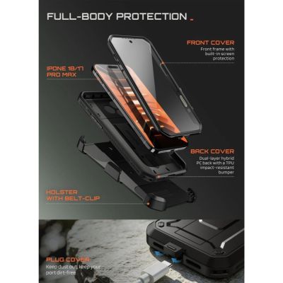10. Etui Supcase Unicorn Beetle Pro na iPhone 18 Pro Max / 17 Pro Max - czarne