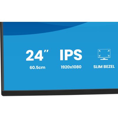 9. iiyama ProLite 24-calowy panel IPS Full HD z wąskimi ramkami z każdej strony i klasą energetyczną B