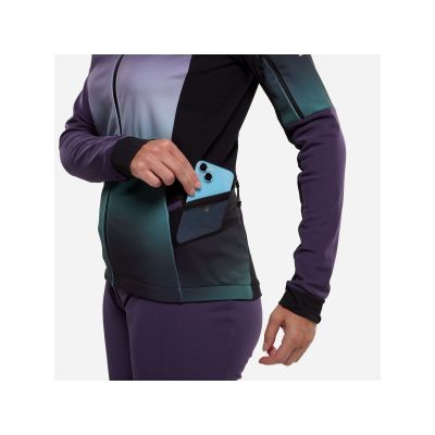 6. Kurtka narciarska MILLET PIERRAENT HOODIE fioletowa