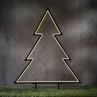 6. NEON CHOINKA 190 LED TIMER 8 FUNKCJI 53x75CM LUCA CIEPŁY BIAŁY