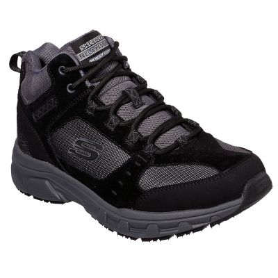 5. Sneakersy męskie Skechers Oak Canyon buty sportowe czarne (51895-BKCC)