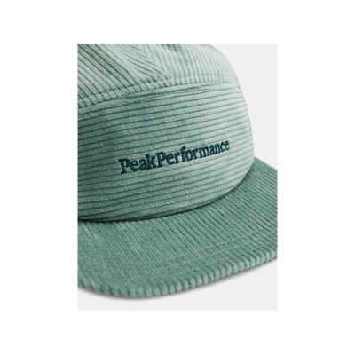 3. Czapka PEAK PERFORMANCE Cord Cap kolor zielony