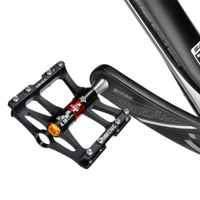 6. Pedały rowerowe Rockbros JT410 4.10 4 łożyska - czarne