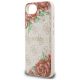 6. Etui Guess 4G Flowers Print MagSafe na iPhone 16e - różowe