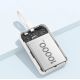 13. Powerbank Baseus Magnetic Mini MagSafe 10000mAh 30W z wbudowanym kablem USB-C - biały + kabel Baseus Simple Series USB-C - USB-C 60W 0.3m