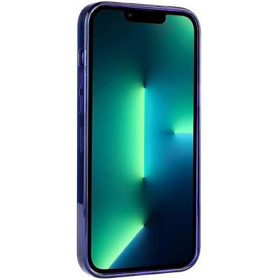 3. Etui Audi IML Big Logo MagSafe na iPhone 13 Pro Max - niebieskie