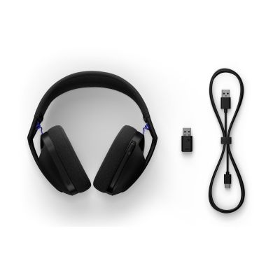 6. Logitech G G321 LIGHTSPEED Zestaw słuchawkowy Bezprzewodowy Opaska na głowę Gaming USB Type-C Bluetooth Czarny