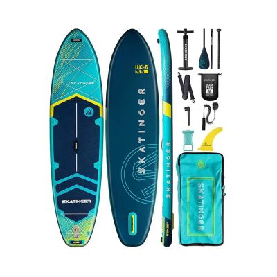 2. Deska SUP SKATINGER Prana light bule 350x89x15 Yoga