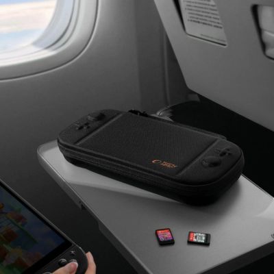 11. Etui Tech-Protect Slim Pouch na Nintendo Switch 2 - czarne