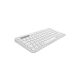 5. Logitech 920-012240 klawiatura Dołączona myszka Uniwersalne RF Wireless + Bluetooth QWERTY Amerykański międzynarodowy Biały