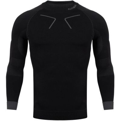 3. Bielizna termoaktywna Alpinus Tactical Base Layer Set czarno-szara M GT43276
