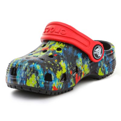 4. Klapki Crocs Classic Tie Dye Graphic Kids Clog T Jr 206994-4SW