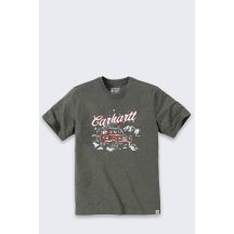 Koszulka Carhartt Dearborn Holiday BASIL HEATHER