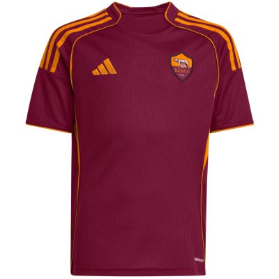 2. Koszulka dla dzieci adidas AS Roma 25/26 Home bordowa JX2613