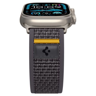 5. Pasek Spigen Athlex Air na Apple Watch 44 / 45 / 46 / 49 mm - szary