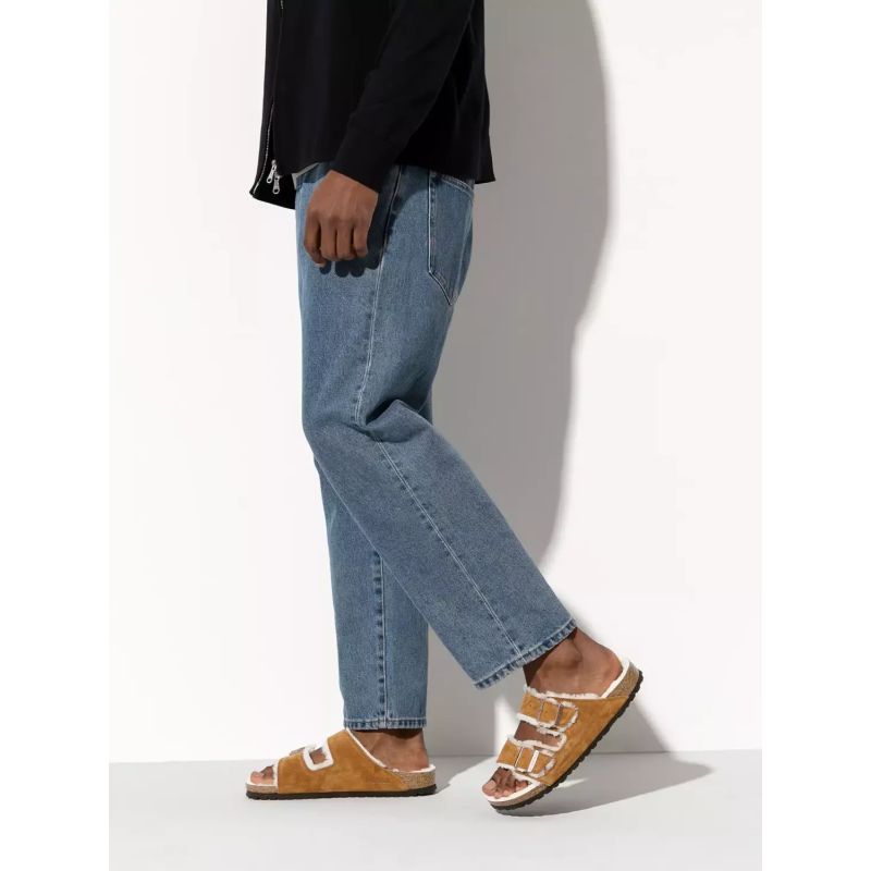 14. Klapki Birkenstock Arizona Shearling Mink W 1001135