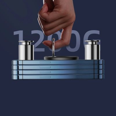 13. Joyroom zestaw wielofunkcyjny magnetyczny uchwyt samochodowy ring podstawka do telefonu czarny (JR-ZS294)