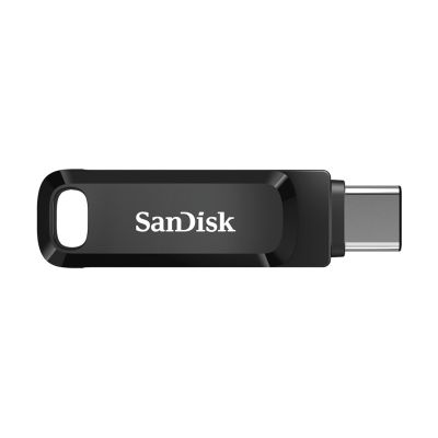 2. Pendrive SanDisk Ultra Dual GO SDDDC3-032G-G46 (32GB; USB 3.0, USB-C; kolor czarny)