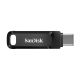 2. Pendrive SanDisk Ultra Dual GO SDDDC3-032G-G46 (32GB; USB 3.0, USB-C; kolor czarny)