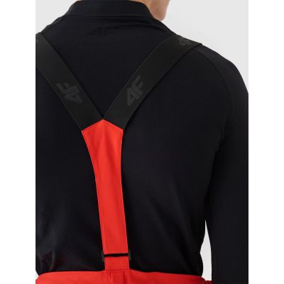 10. Spodnie narciarskie z szelkami membrana 5000 męskie 4F 4FWAW24TFTRM0756-62S