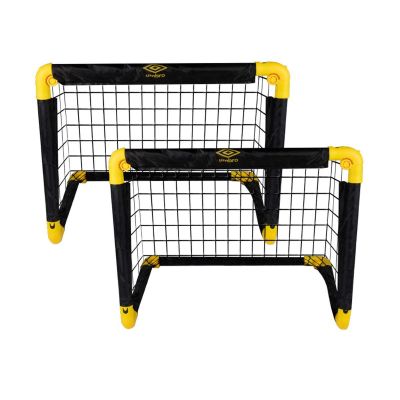 4. ZESTAW 2 BRAMEK DO PIŁKI NOŻNEJ Z SIATKĄ 55x44x44CM UMBRO