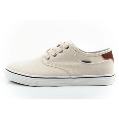 2. Wrangler buty męskie sportowe Calypso Derby trampki ecru modne wygodne