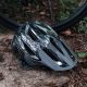 10. Kask rowerowy Rockbros LK-99 na rower górski z regulowanym daszkiem i zapięciem magnetycznym 58-62 cm - czarny
