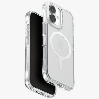 Etui UNIQ LifePro Xtreme Magclick Charging do iPhone 17 - przezroczysty-brokat