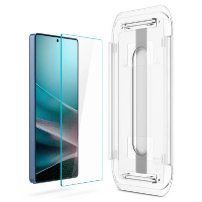 4. Szkło hartowane Spigen Glas.tR EZ FIT 2-pack na Samsung Galaxy S25 Ultra - przezroczyste