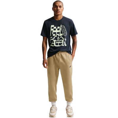 6. Spodnie męskie Nike Club BB Jogger beżowe FN3787 298