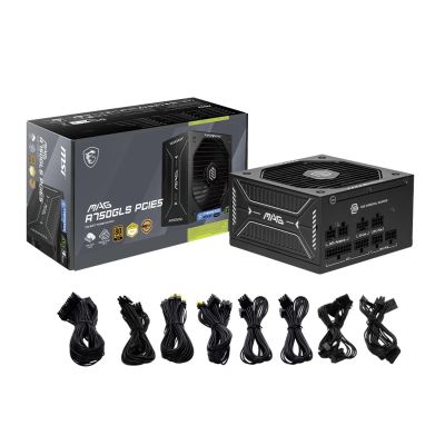 5. Zasilacz MSI MAG A750GLS PCIE5 750W 80+ Gold ATX 3.1